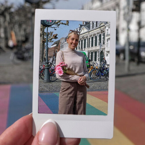 Cashmere trui met opstaande kraag